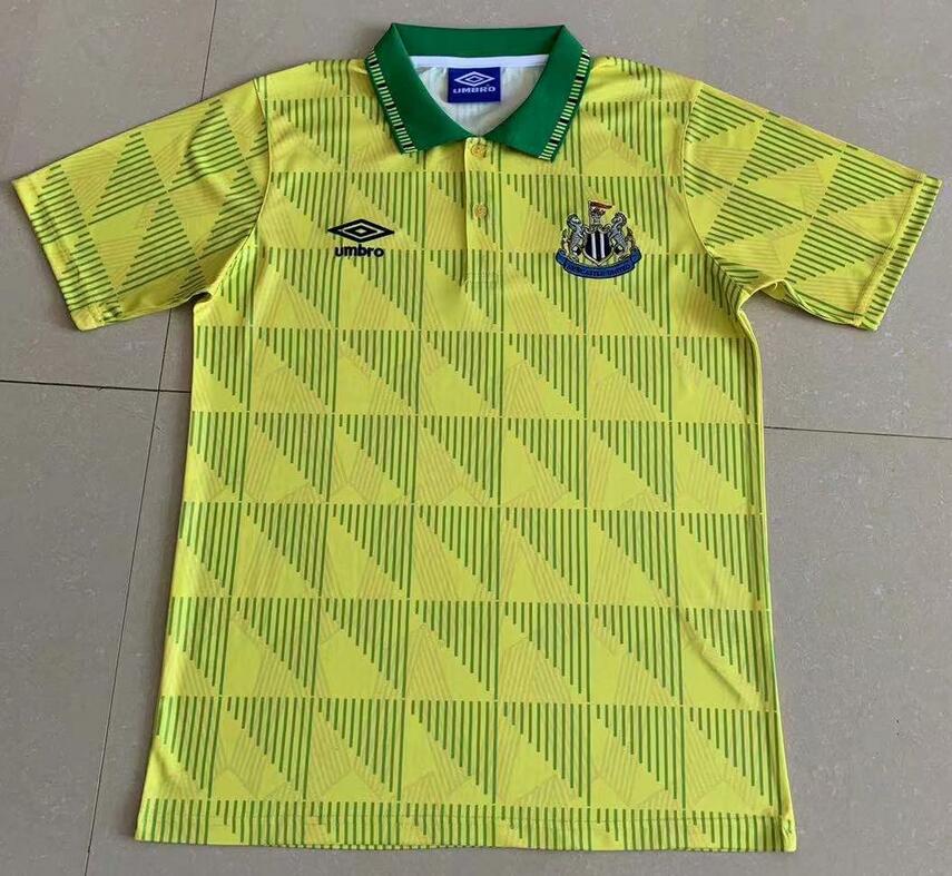 1991 Newcastle United Retro Away Kit Soccer Jersey